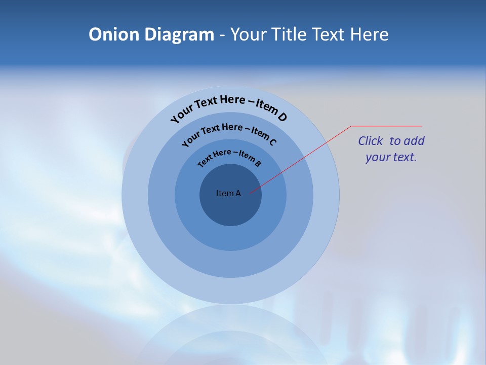 Colorful Tropical Fish Of The Cichlid Family PowerPoint Template