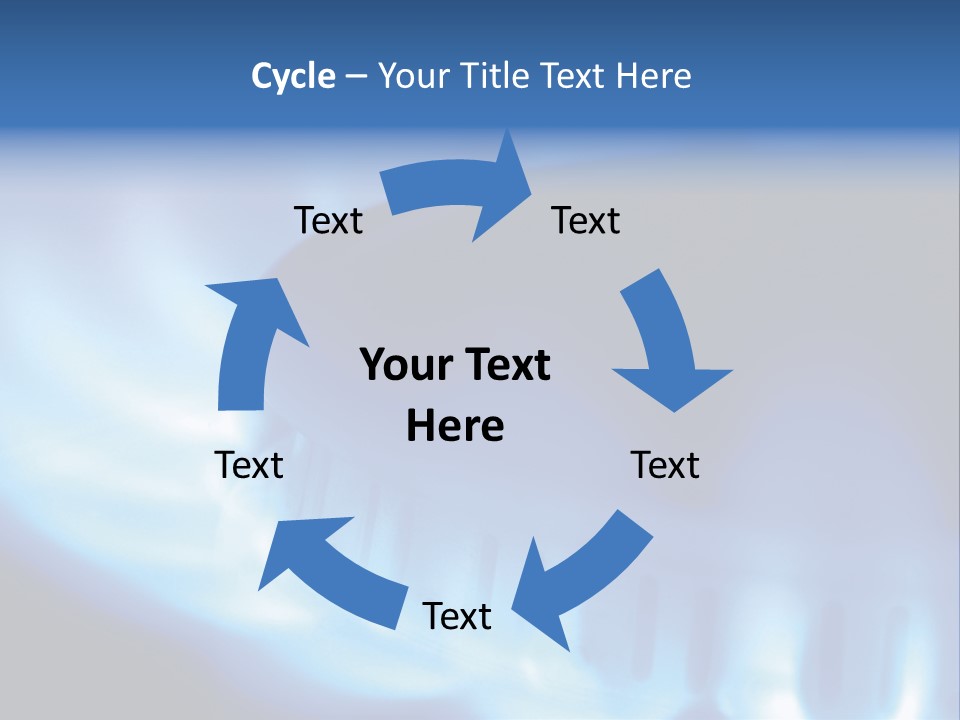 Colorful Tropical Fish Of The Cichlid Family PowerPoint Template