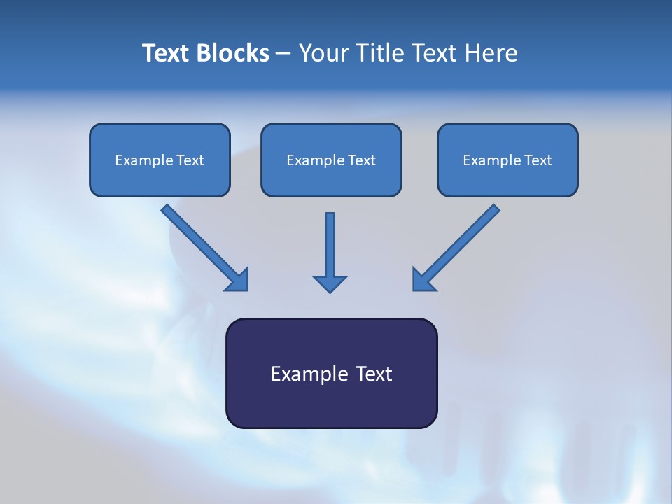 Colorful Tropical Fish Of The Cichlid Family PowerPoint Template