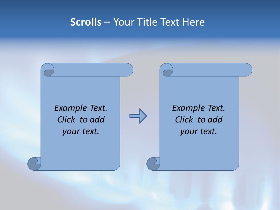 Colorful Tropical Fish Of The Cichlid Family PowerPoint Template