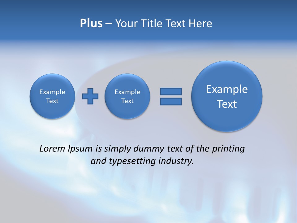 Colorful Tropical Fish Of The Cichlid Family PowerPoint Template