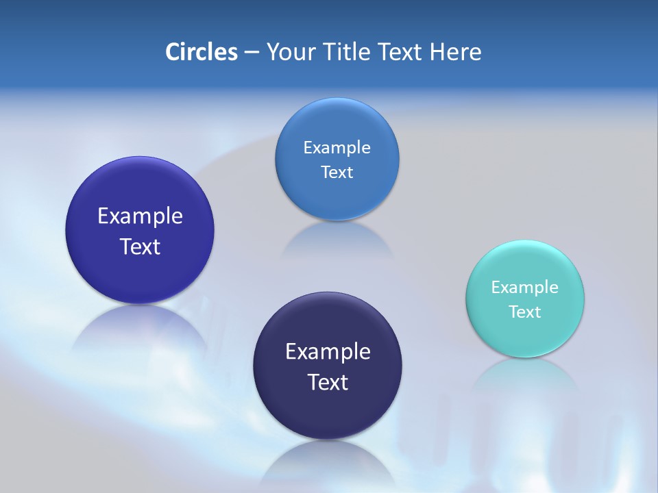 Colorful Tropical Fish Of The Cichlid Family PowerPoint Template