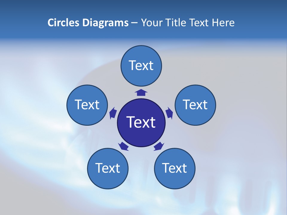 Colorful Tropical Fish Of The Cichlid Family PowerPoint Template