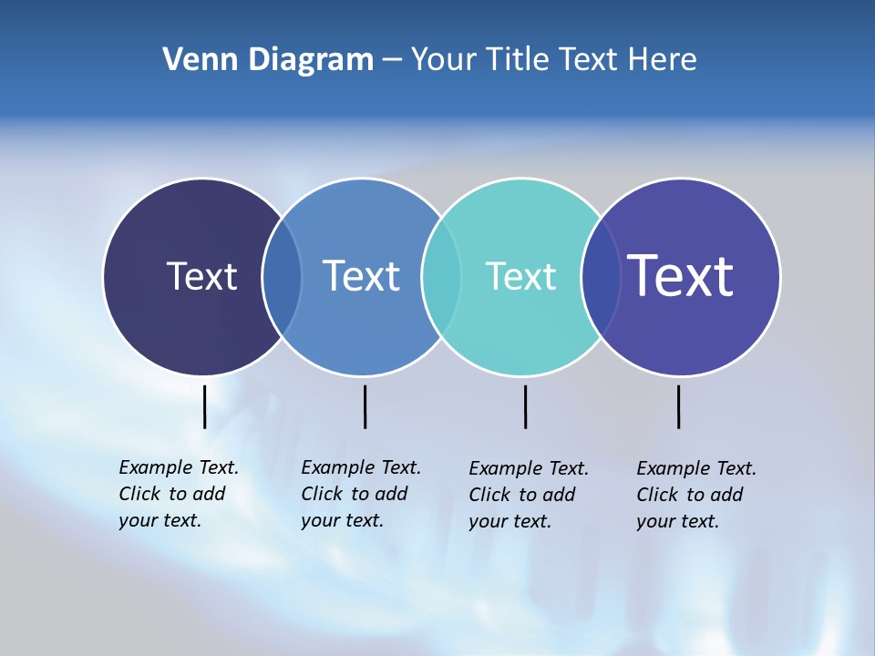 Colorful Tropical Fish Of The Cichlid Family PowerPoint Template