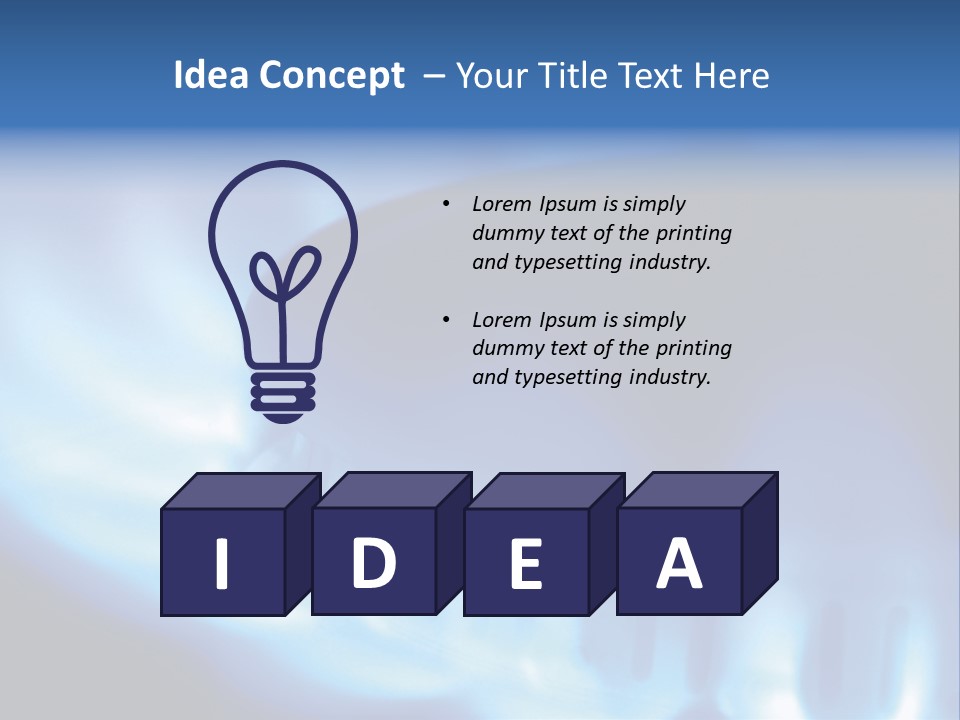 Colorful Tropical Fish Of The Cichlid Family PowerPoint Template