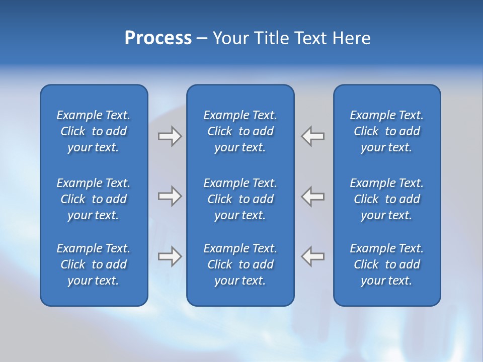 Colorful Tropical Fish Of The Cichlid Family PowerPoint Template