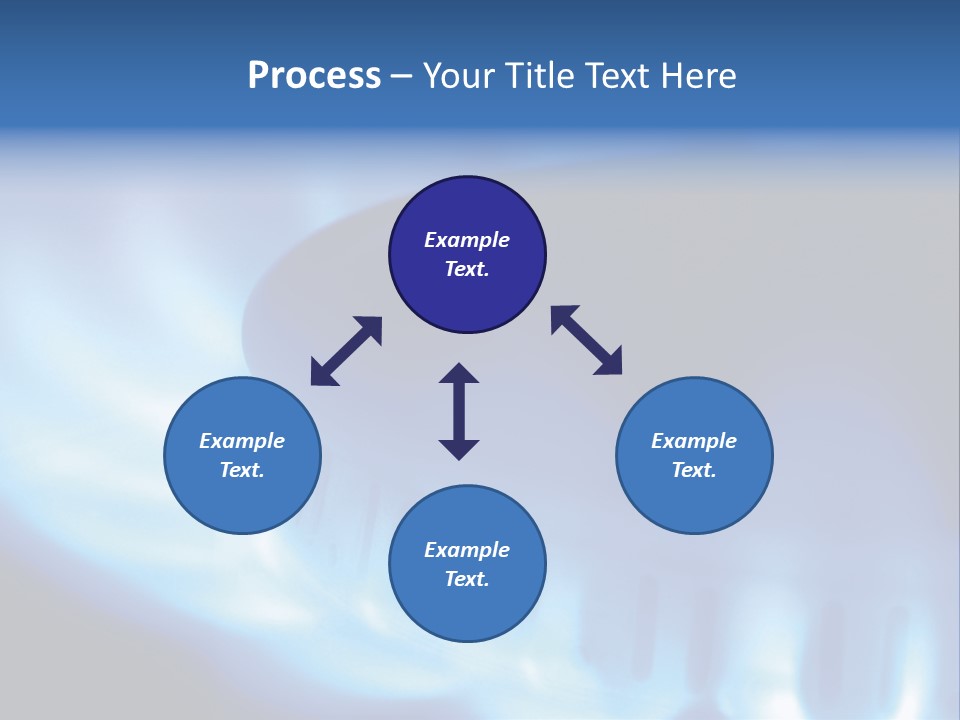 Colorful Tropical Fish Of The Cichlid Family PowerPoint Template