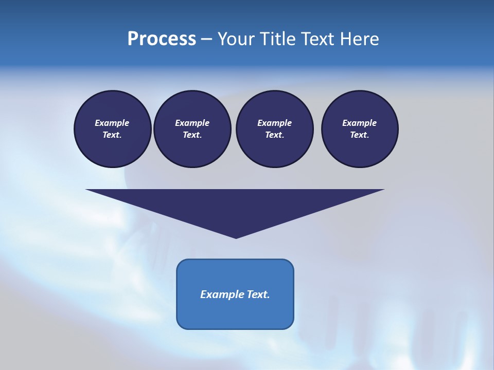 Colorful Tropical Fish Of The Cichlid Family PowerPoint Template