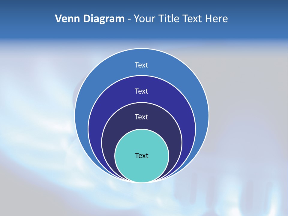 Colorful Tropical Fish Of The Cichlid Family PowerPoint Template