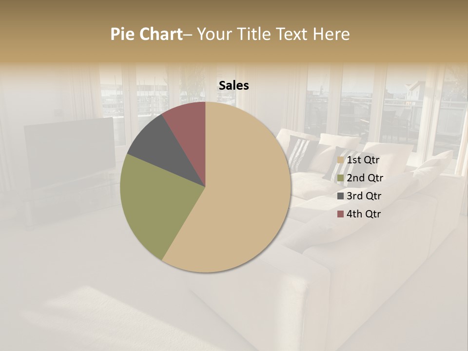 Modern Living Room PowerPoint Template