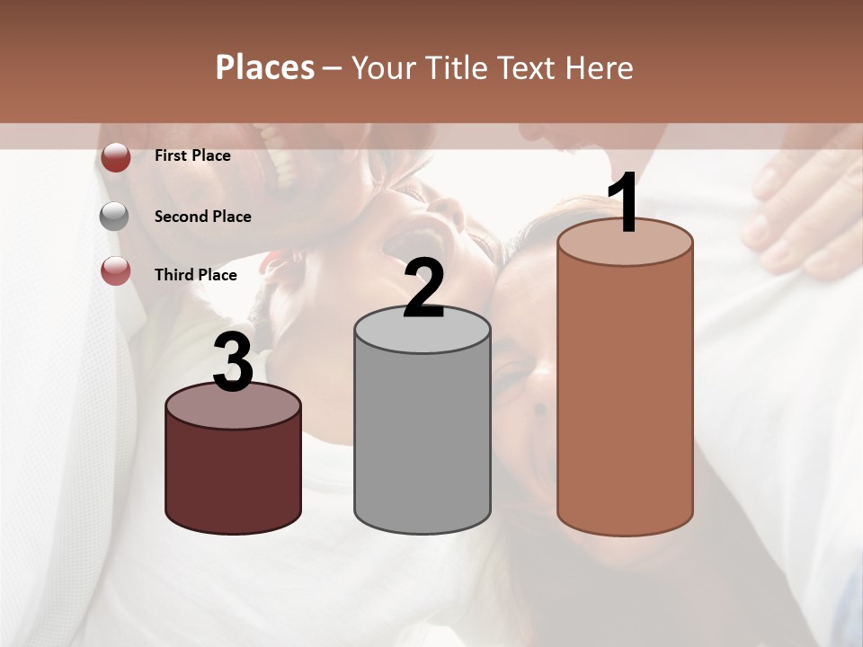 Family Lifestyle Portrait Of A Mum And Dad With Their Two Kids Having Fun Outdoors PowerPoint Template