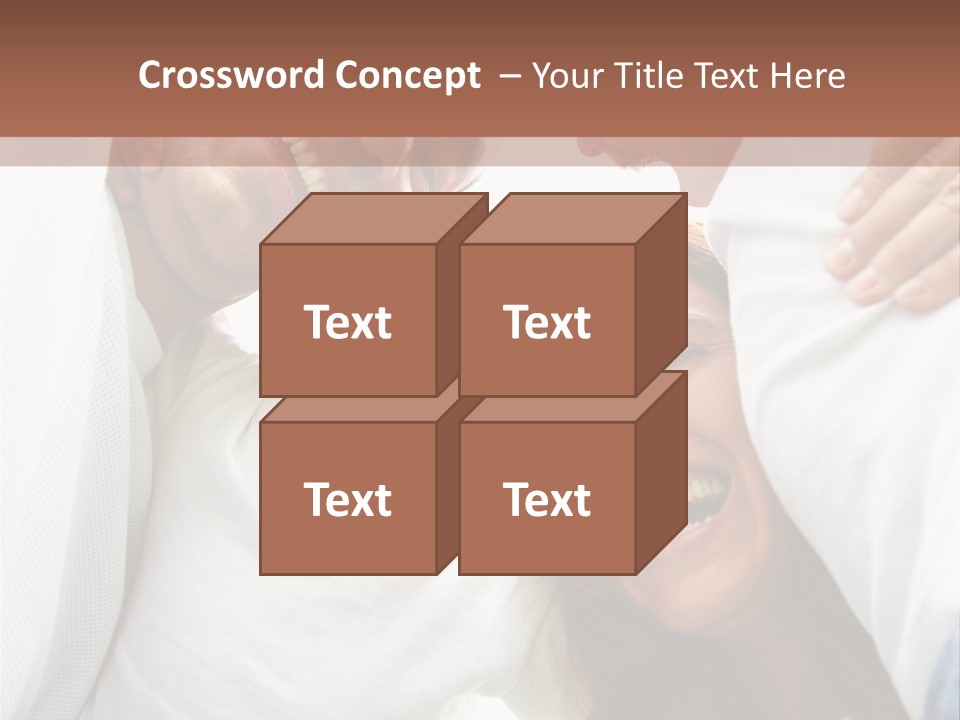 Family Lifestyle Portrait Of A Mum And Dad With Their Two Kids Having Fun Outdoors PowerPoint Template