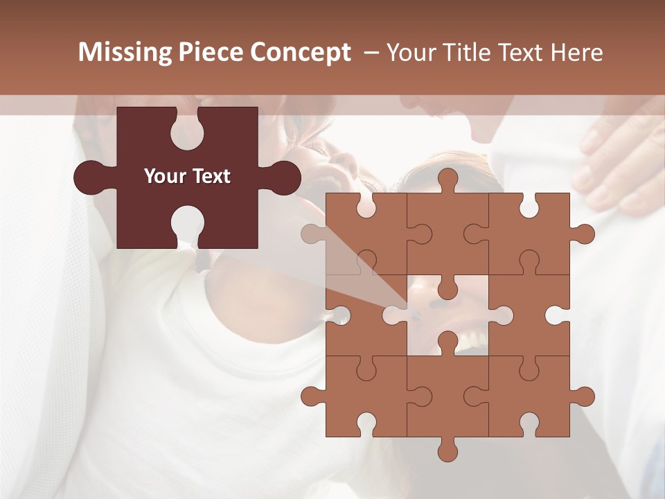 Family Lifestyle Portrait Of A Mum And Dad With Their Two Kids Having Fun Outdoors PowerPoint Template