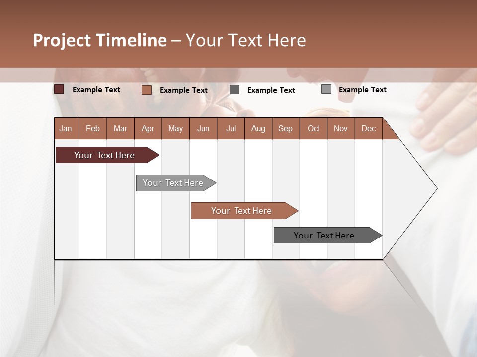 Family Lifestyle Portrait Of A Mum And Dad With Their Two Kids Having Fun Outdoors PowerPoint Template
