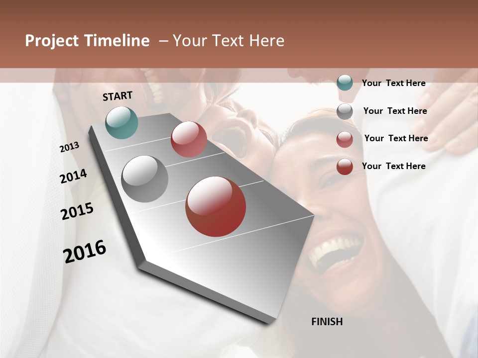 Family Lifestyle Portrait Of A Mum And Dad With Their Two Kids Having Fun Outdoors PowerPoint Template