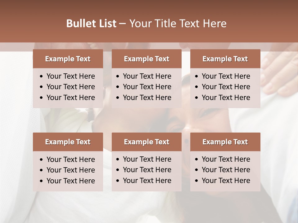 Family Lifestyle Portrait Of A Mum And Dad With Their Two Kids Having Fun Outdoors PowerPoint Template