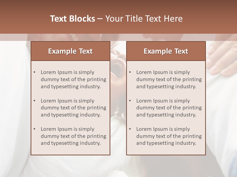 Family Lifestyle Portrait Of A Mum And Dad With Their Two Kids Having Fun Outdoors PowerPoint Template