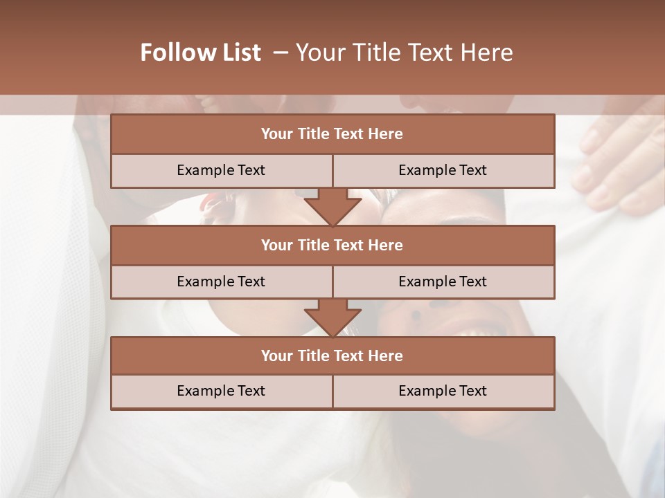 Family Lifestyle Portrait Of A Mum And Dad With Their Two Kids Having Fun Outdoors PowerPoint Template