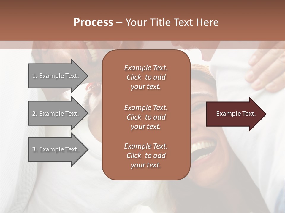 Family Lifestyle Portrait Of A Mum And Dad With Their Two Kids Having Fun Outdoors PowerPoint Template