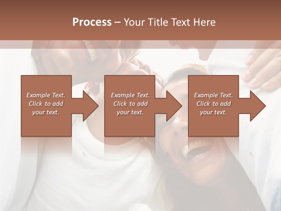 Family Lifestyle Portrait Of A Mum And Dad With Their Two Kids Having Fun Outdoors PowerPoint Template