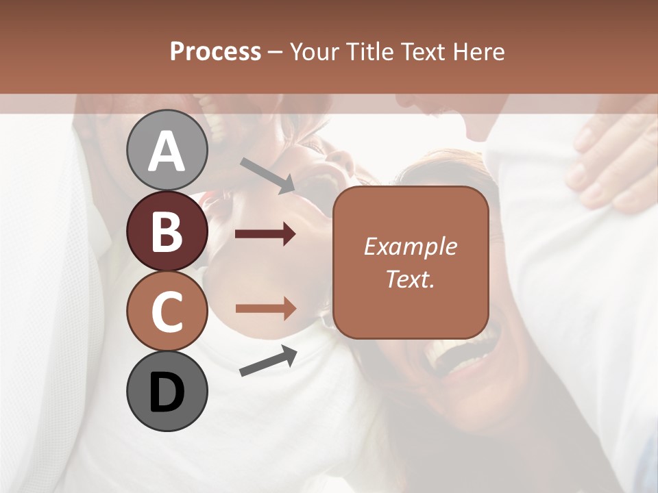 Family Lifestyle Portrait Of A Mum And Dad With Their Two Kids Having Fun Outdoors PowerPoint Template