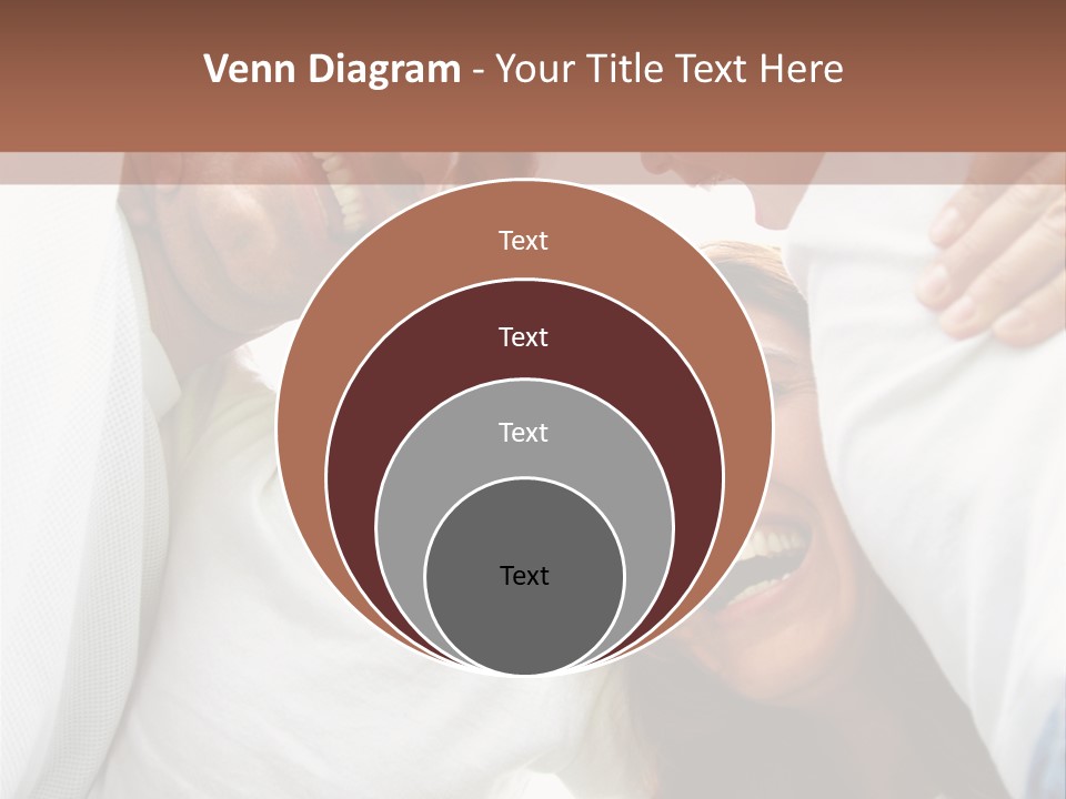 Family Lifestyle Portrait Of A Mum And Dad With Their Two Kids Having Fun Outdoors PowerPoint Template