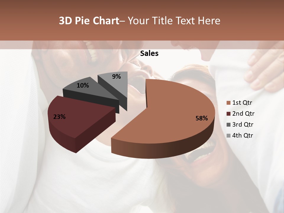 Family Lifestyle Portrait Of A Mum And Dad With Their Two Kids Having Fun Outdoors PowerPoint Template