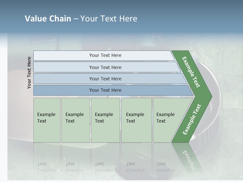 Two Business Men In A Meeting. PowerPoint Template