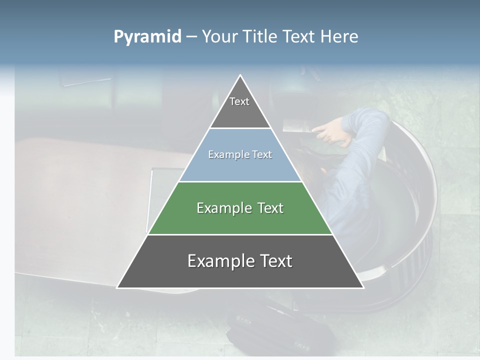 Two Business Men In A Meeting. PowerPoint Template
