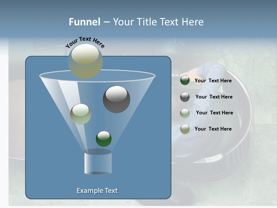 Two Business Men In A Meeting. PowerPoint Template