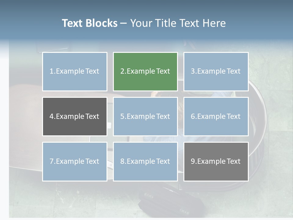 Two Business Men In A Meeting. PowerPoint Template