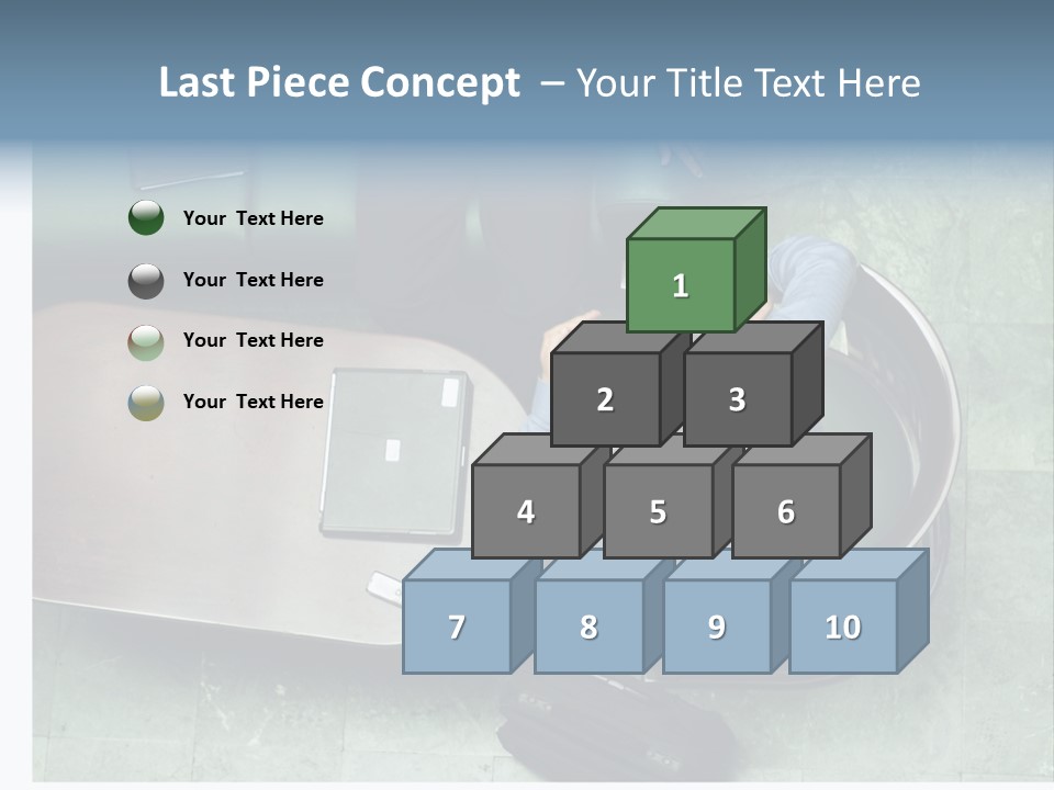 Two Business Men In A Meeting. PowerPoint Template