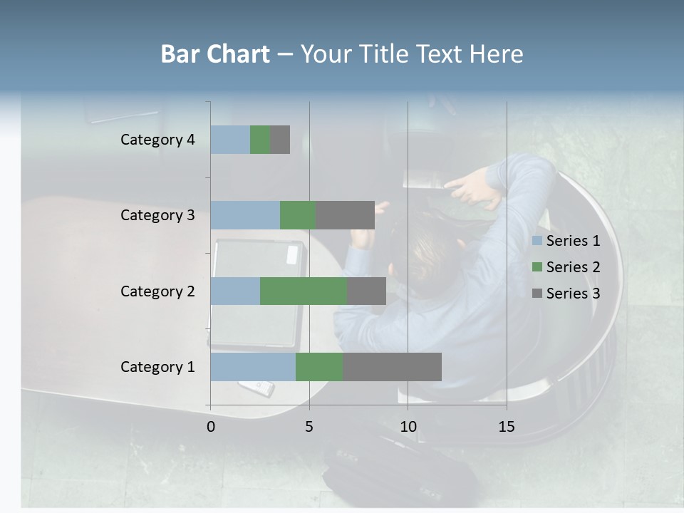 Two Business Men In A Meeting. PowerPoint Template