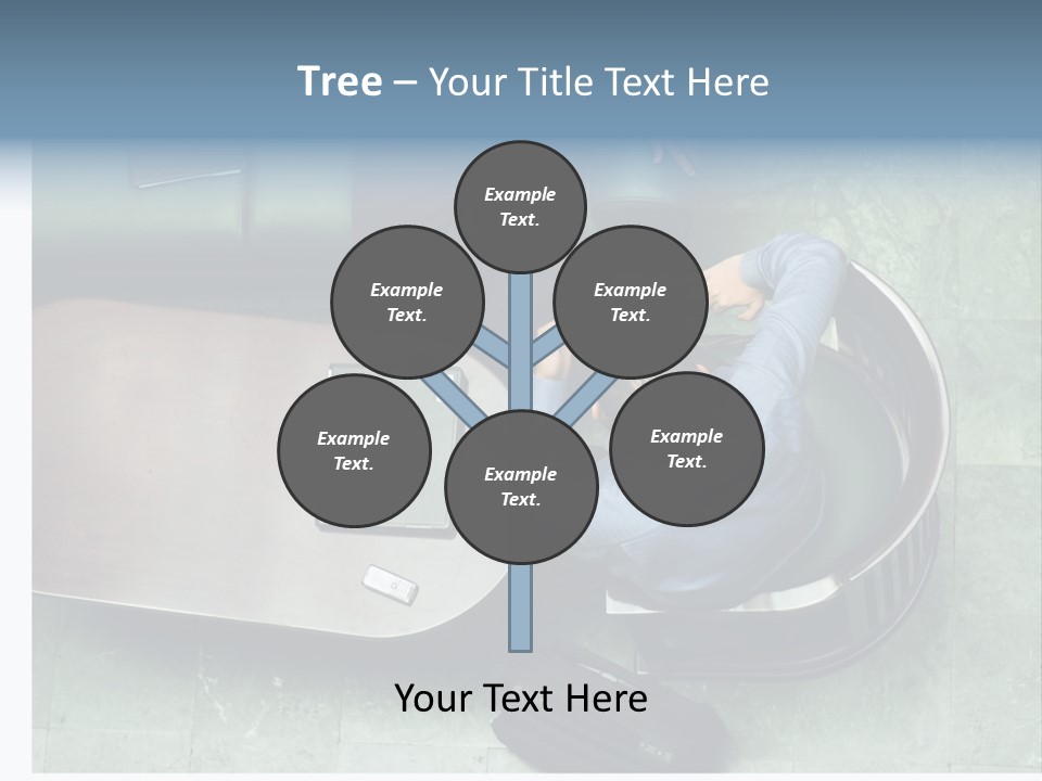 Two Business Men In A Meeting. PowerPoint Template