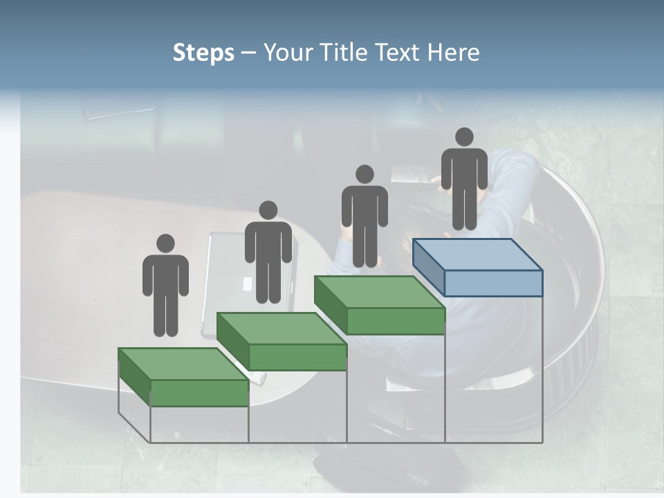 Two Business Men In A Meeting. PowerPoint Template