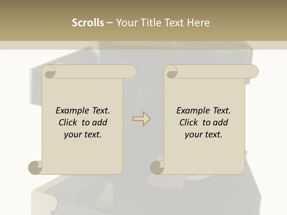 Video Cassette PowerPoint Template