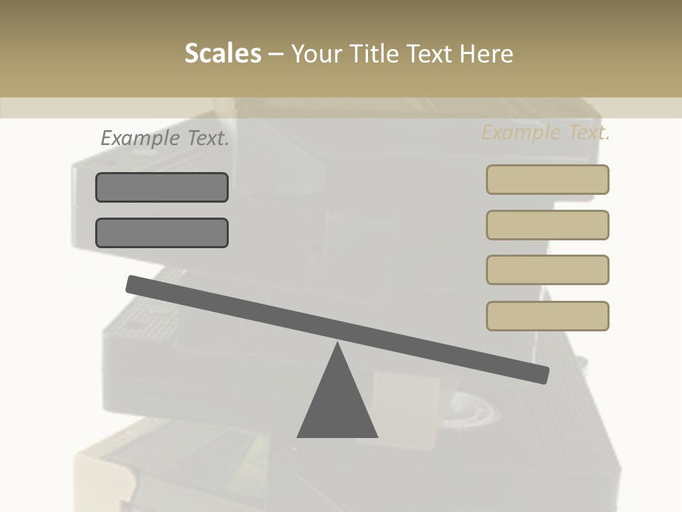 Video Cassette PowerPoint Template