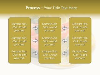 Red Salmon With Lemon And Parsley On Plate Isolated On White Background PowerPoint Template