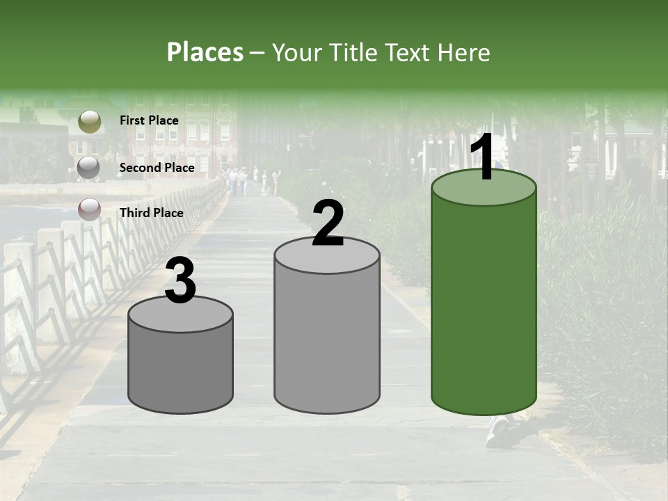 Active Locals And Sightseers Enjoy The Battery On The Ocean In Charleston PowerPoint Template