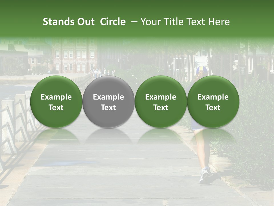 Active Locals And Sightseers Enjoy The Battery On The Ocean In Charleston PowerPoint Template