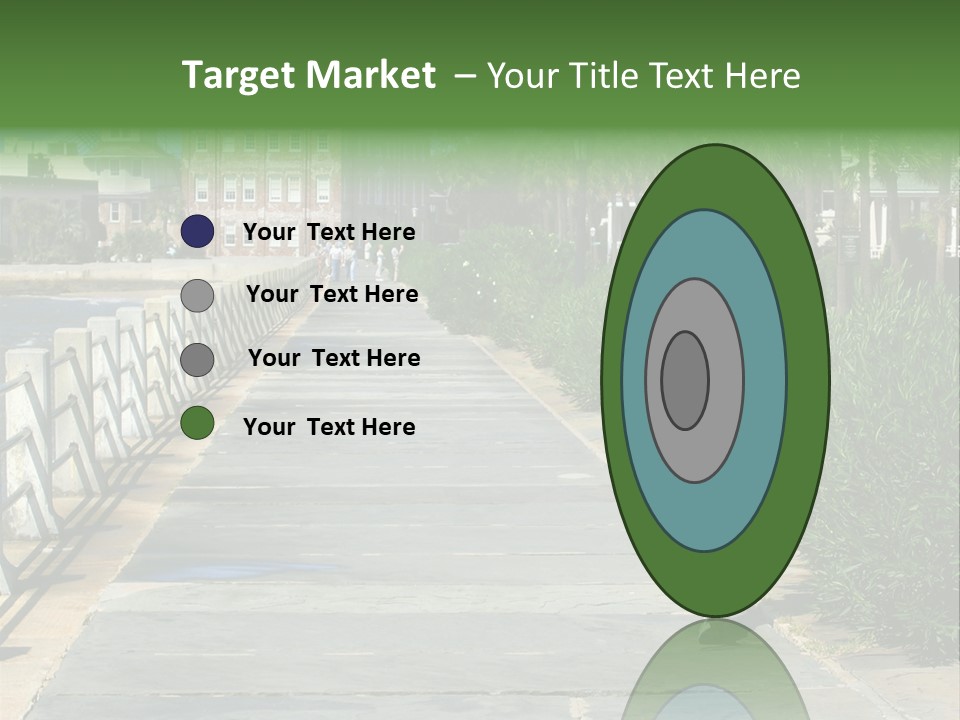 Active Locals And Sightseers Enjoy The Battery On The Ocean In Charleston PowerPoint Template