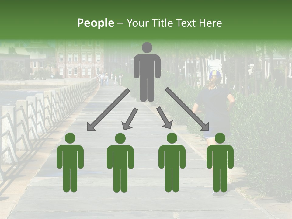 Active Locals And Sightseers Enjoy The Battery On The Ocean In Charleston PowerPoint Template