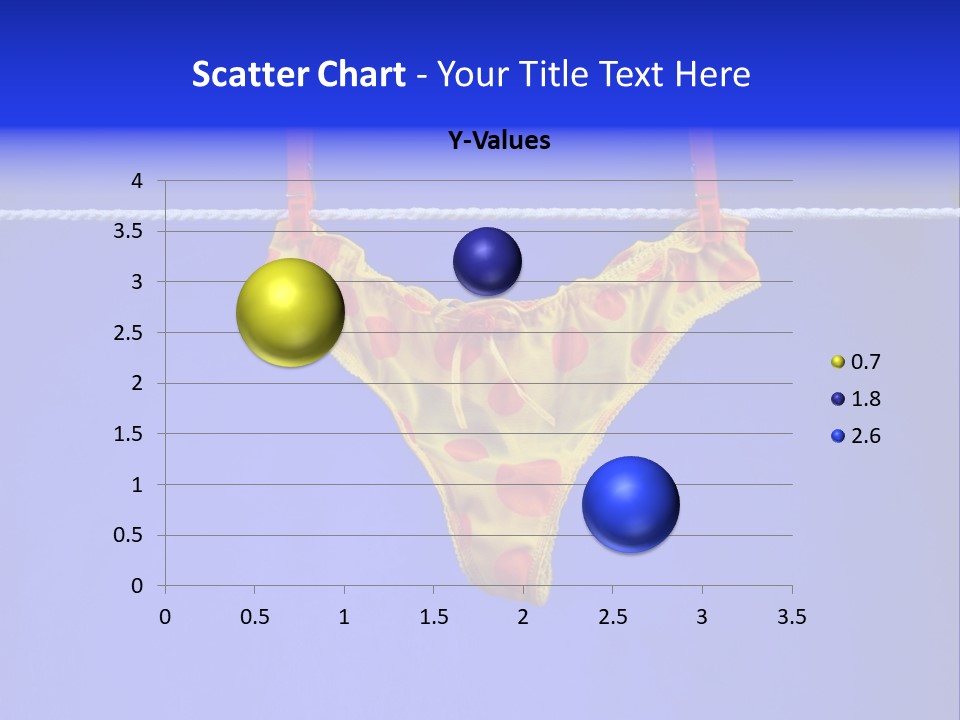 Underpants Hanging On The Clothes-Line PowerPoint Template