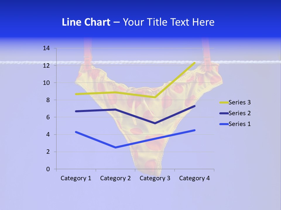Underpants Hanging On The Clothes-Line PowerPoint Template