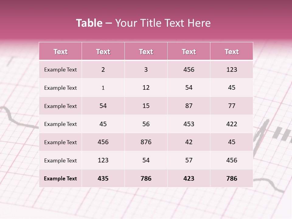 Ekg Background PowerPoint Template