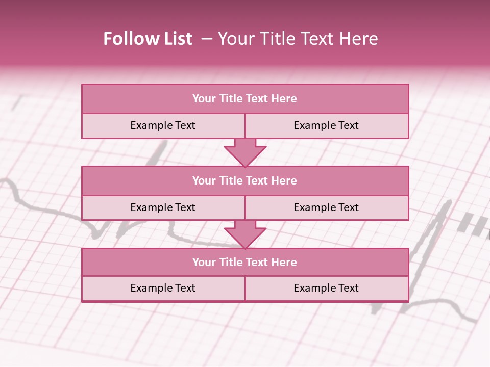 Ekg Background PowerPoint Template