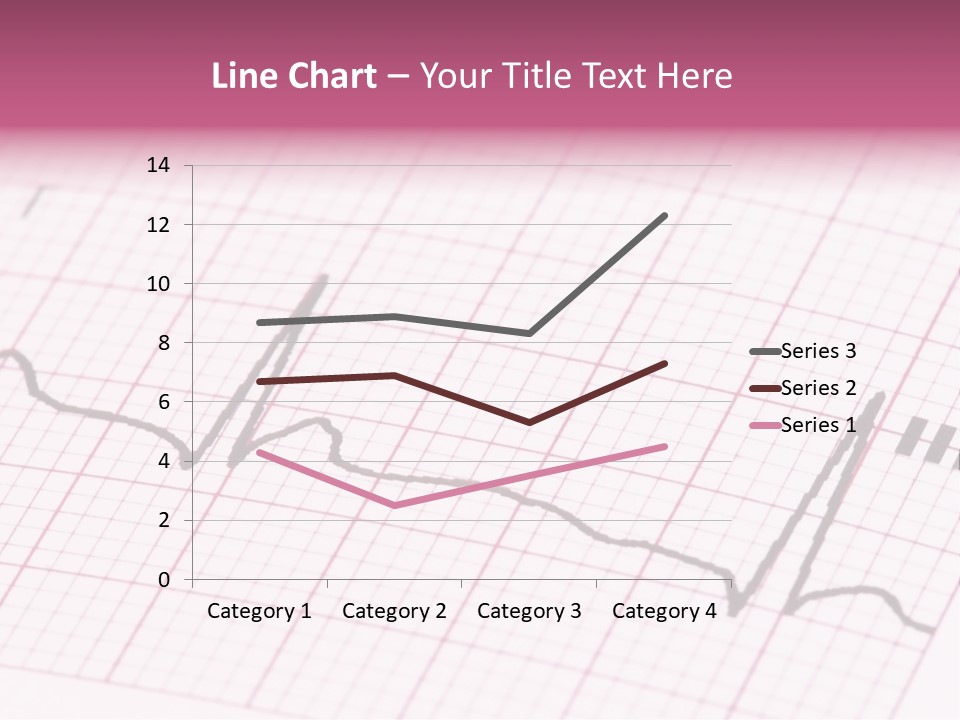 Ekg Background PowerPoint Template