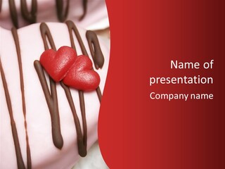 Valentine's Day Delicious Dessert PowerPoint Template