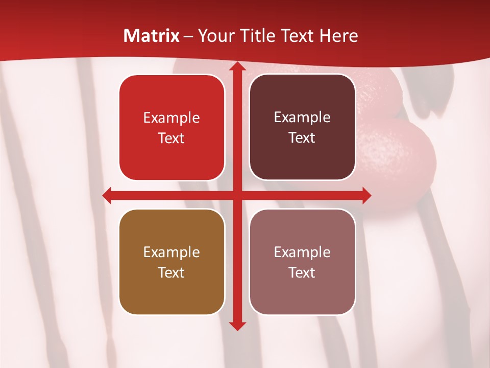 Valentine's Day Delicious Dessert PowerPoint Template