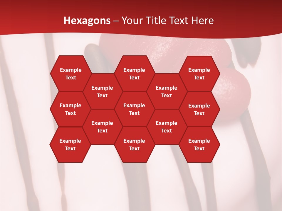 Valentine's Day Delicious Dessert PowerPoint Template